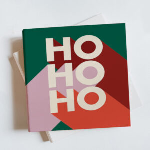 Świąteczny album na zdjęcia wklejane “HO HO HO”
